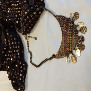 (A1) Multi-colored Collar Necklace....